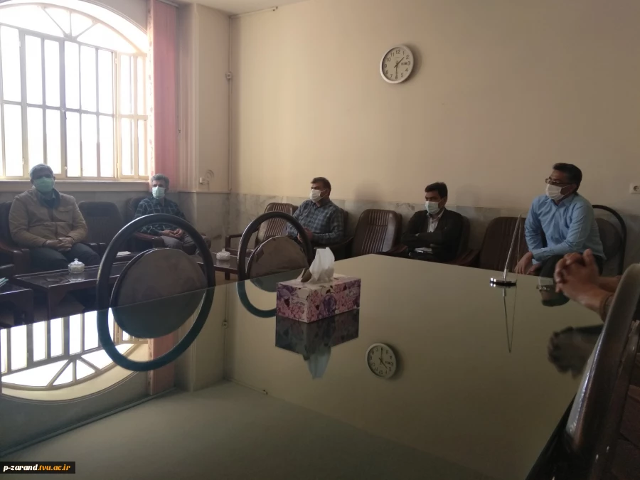 برگزاری جلسه شورای اداری آموزشکده در تاریخ 6 اسفند ماه99 3